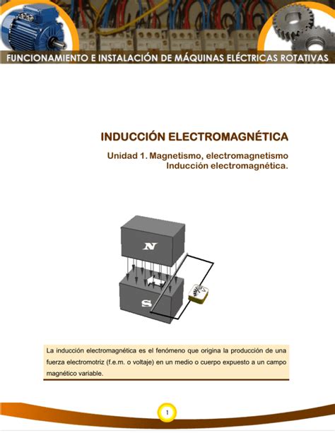 INDUCCIÓN ELECTROMAGNÉTICA