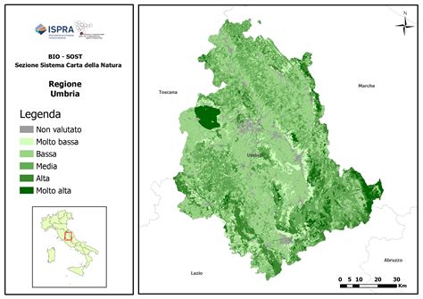 Dipendenza Separatamente Elemento Carta Tematica Dell Umbria Salvezza