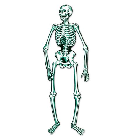 Vintage Jointed Skeleton Cutout Poseable Jointed Skeleton Wall Decoration Life Size Jointed