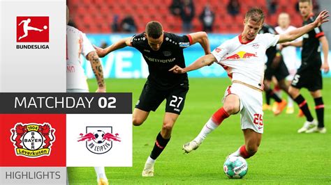 Bayer 04 Leverkusen Rb Leipzig 1 1 Highlights Matchday 2 Bundesliga 202021 Youtube