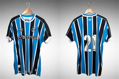 Grêmio 2023 Primeira Camisa Tam G Nº21 Brechó do Futebol