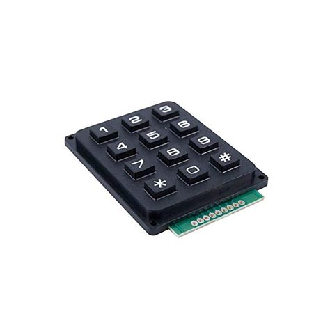 3x4 Keypad Mcu Board Matrix Array Switch Tactile Keypad 12 Button Phone