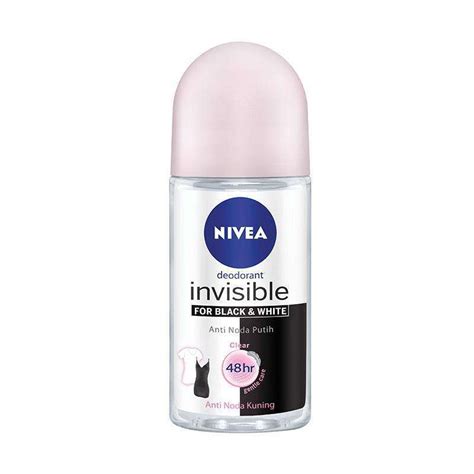 Jual Nivea Deodorant Invisible Black White Roll On 50 ML Di Seller