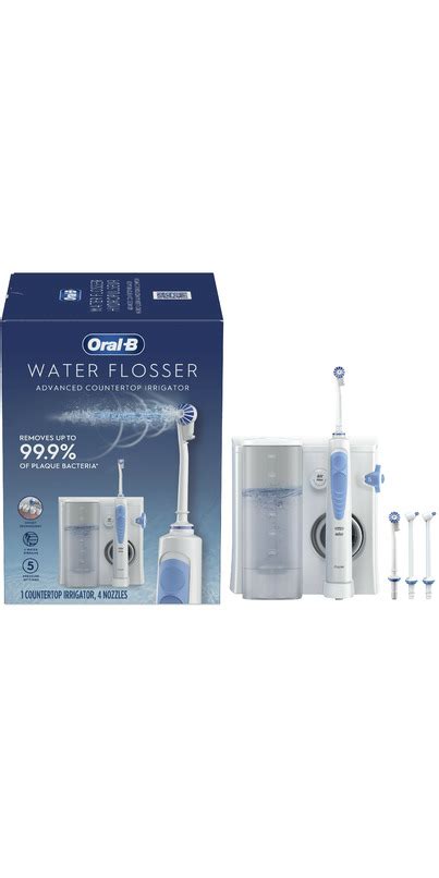 Buy Oral-B Power Water Flosser Counter Top + 4 Nozzles at Well.ca ...