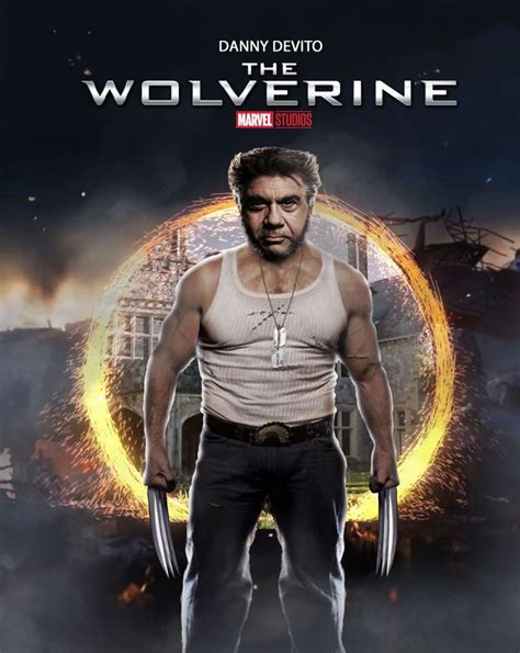 the wolverine poster is shown in this image