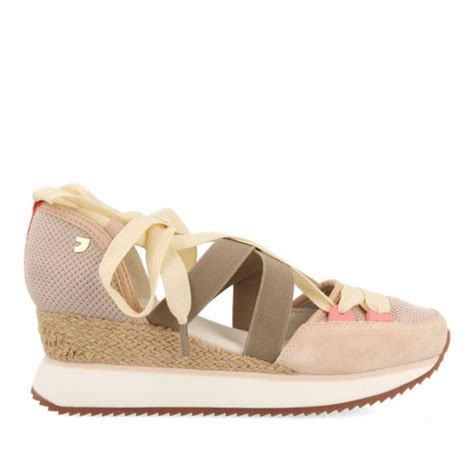 Basket espadrille nude Samobor par Gioseppo Tête de Mule