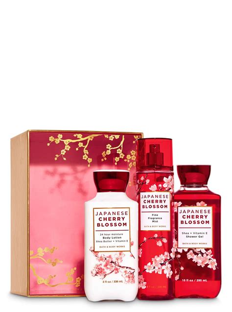 Bath And Body Works Japanese Cherry Blossom T Box Set Japanese Cherry Blossom Japanese