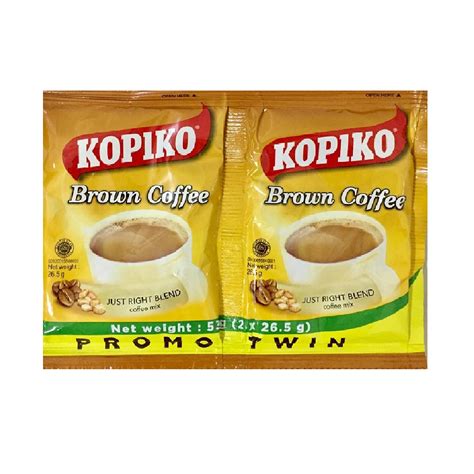 Kopiko Brown Twin Pack 10x53g Carlo Pacific