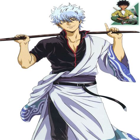 Gintoki Sakata Render By Animesennin On Deviantart