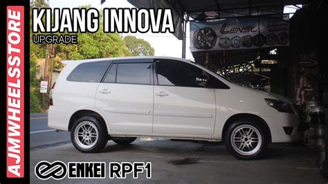 MODIFIKASI KIJANG INNOVA VELG ENKEI RPF1 AJMHEELSSTORE YouTube