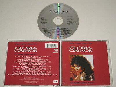 Gloria Gaynor The Very Best Of I Will Survive Polydor 519 665 2