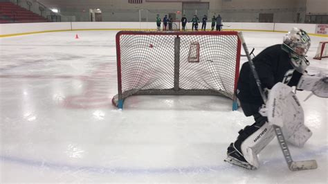 Hand Eye Coordination Goalie Drill Hand Eye Drills Goalie Coaches