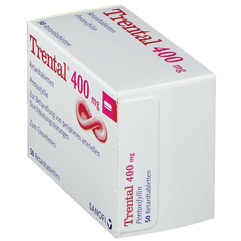 Trental® 400 mg 50 St mit dem E-Rezept kaufen - Shop Apotheke