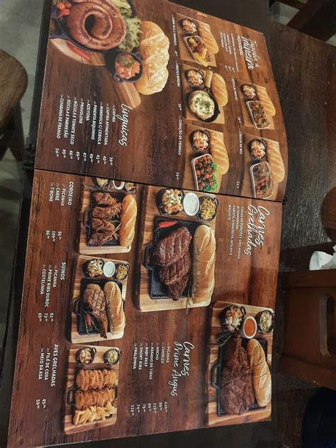 Menu Em Barzin De Minas Piracicaba