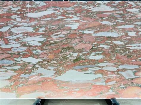 Norwegian Rose Marble Stone For Table And Wall Fulei Stone