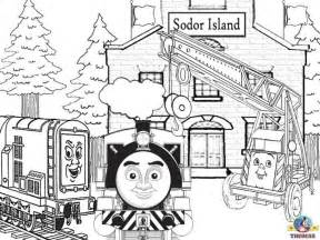 Gordon The Train Coloring Pages