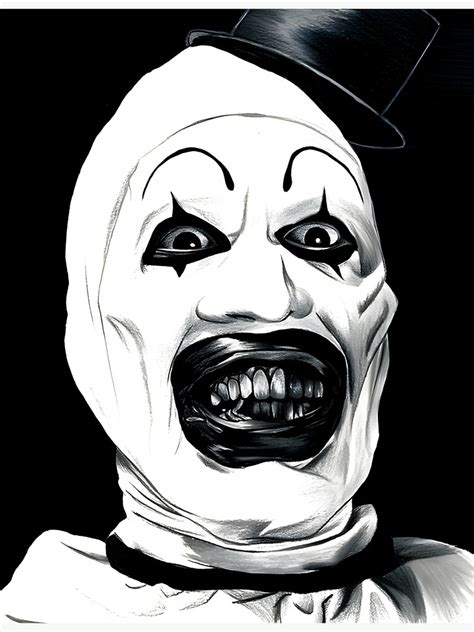 Art The Clown Terrifier Classic Sticker For Sale By Luulrehrlw