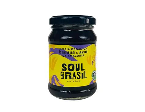 Geleia orgânica de açaí banana 200g Soul Brasil Organic4