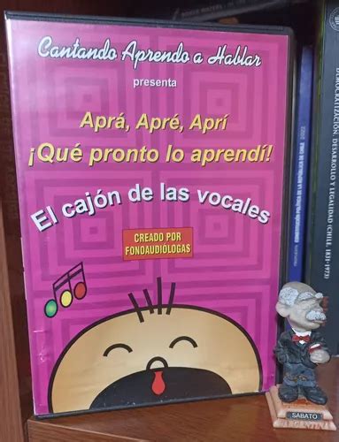 Cantando Aprendo A Hablar El Cajón De Las Vocales Dvd Cuotas sin interés