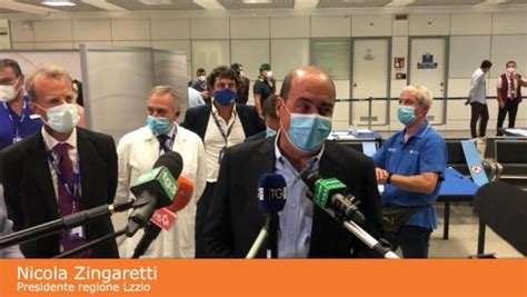 Coronavirus Zingaretti Bene Collaborazione Con Adr Sui Tamponi