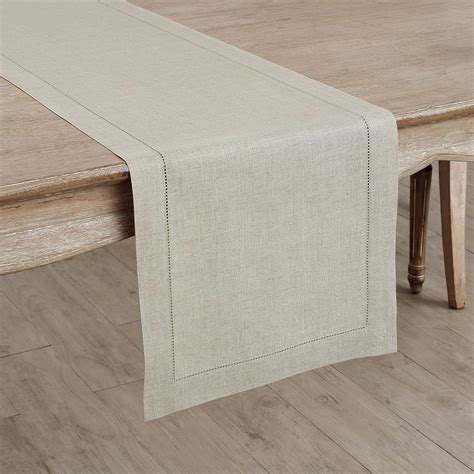 Buy Solino Home Linen Table Runner Natural Pure Linen Fall