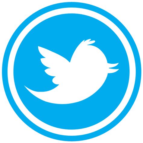 Download High Quality Twitter Logo Png Round Transparent Png Images