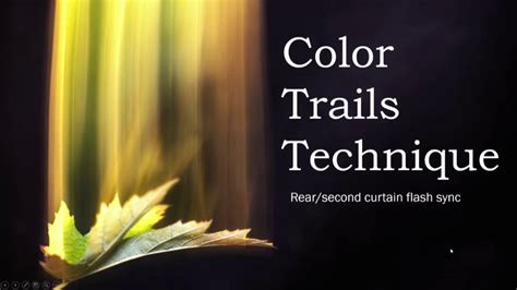 Color Trails Technique Tutorial YouTube