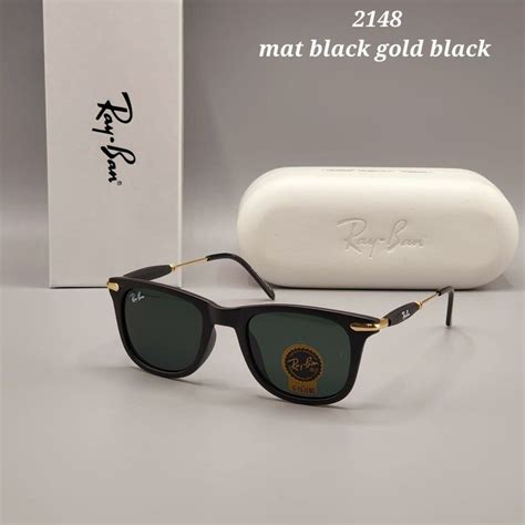 Ray Ban Black Gold Sunglasses Atelier Yuwa Ciao Jp