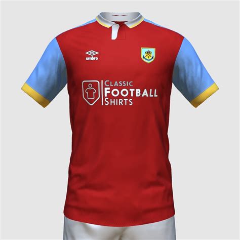 Burnley Home Concept FIFA 23 Kit Creator Showcase