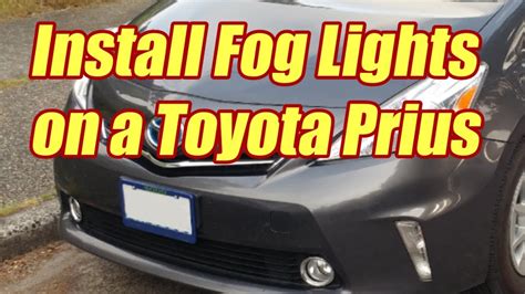 Toyota Prius Fog Light Kit