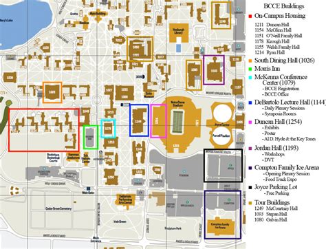 Notre Dame Campus Map Printable - Free Printable Maps