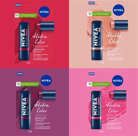 Hidratante Labial Nivea Hidra Color Em