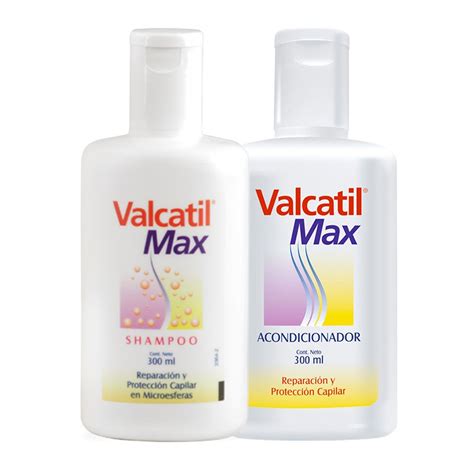 Combo Valcatil Max Repara Y Protege Shampoo Acondicionador Farmacia