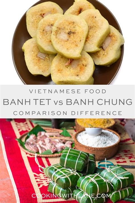 Banh Tet vs Banh Chung: What's the difference? - Cooking with Lane