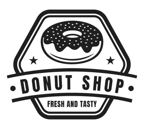 Fresh And Delicious Donut Shop Logo Design Template Free Design Template