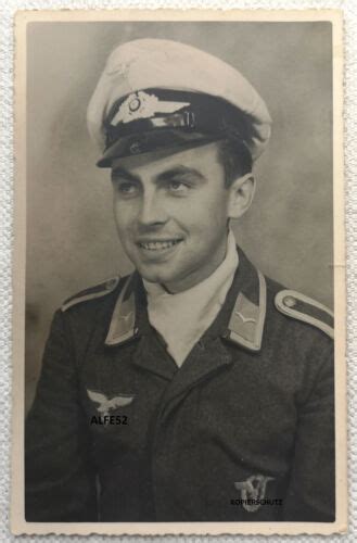 Foto Portrait 2 WK Luftwaffe Unteroffizier Flieger FFA German Aviator