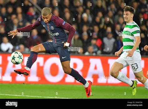 Psg S Kylian Mbapp During The Uefa Champions League Group B Paris