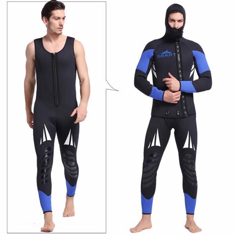 Traje De Neopreno Premium Para Hombre Traje De Buceo De Cuerpo