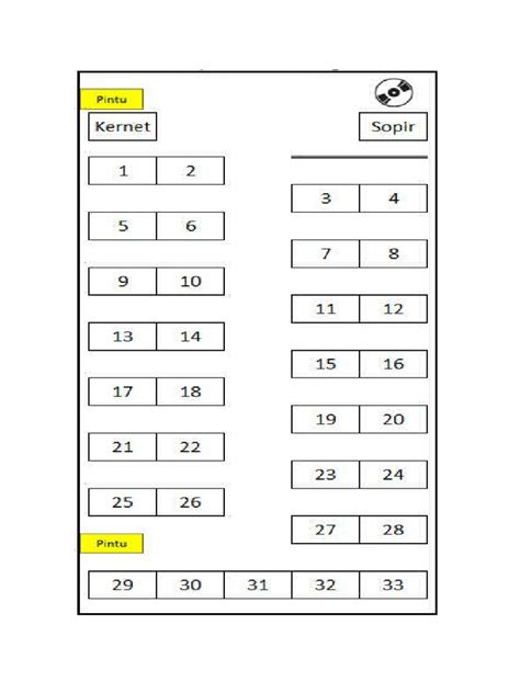 Denah Mobil Bus Pdf