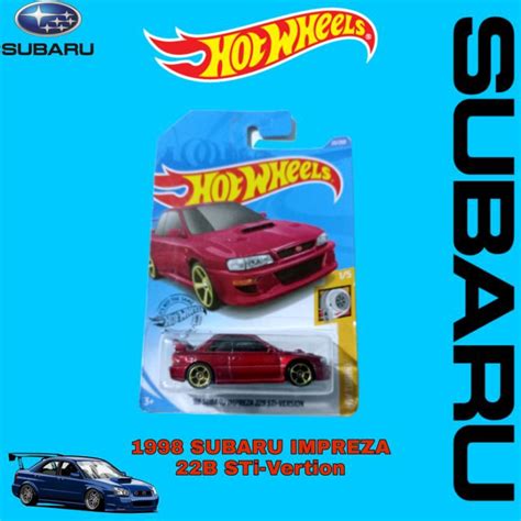 Jual Hotwheels 98 Subaru Impreza 22b Sti Version Merah Shopee Indonesia