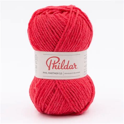 Fil Classique Phildar Phil Partner Corail Laine Phildar Couleur