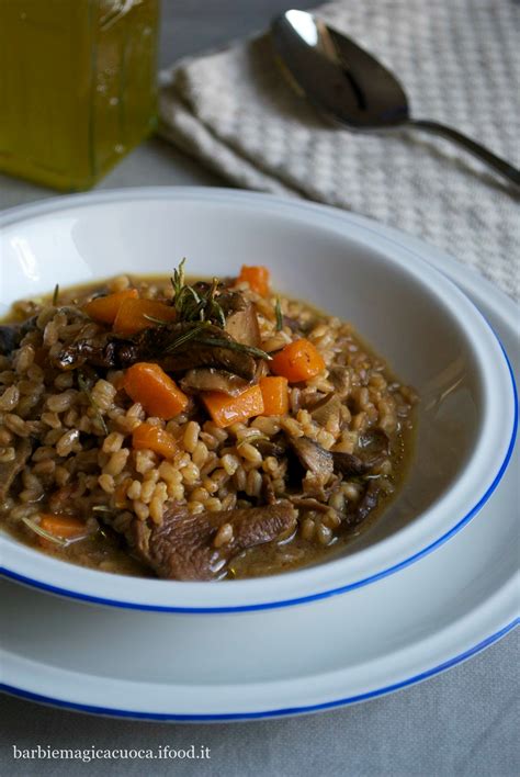 Zuppa Di Farro Zucca E Funghi Porcini Barbie Magica Cuoca Blog Di