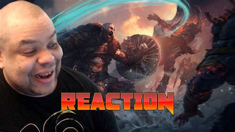 MIKE REACTS God of War Ragnarök Combat and Enemies Showcase YouTube