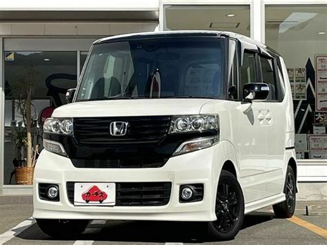 Used 2014 HONDA N BOX CUSTOM JF1 SBI Motor Japan