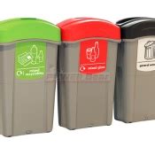 Eco Nexus 85 Recycle Bins By POWER Bear Designer Bins