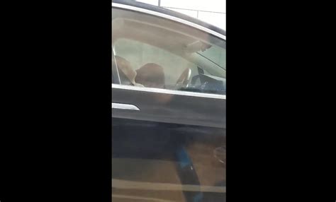 Video: Tesla driver sleeps while self-driving car navigates