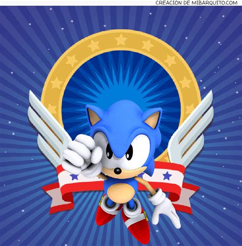 Sonic Banderines Para Imprimir Archivos Mi Barquito