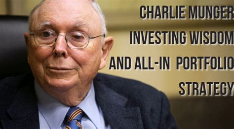 Charlie Munger Investing Wisdom and All-In Portfolio Strategy | BuyShares