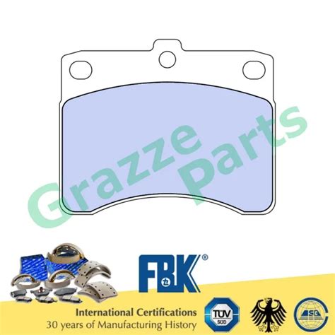 FBK Disc Brake Pad Front For FD0004S Perodua Kancil 660 850 Lazada