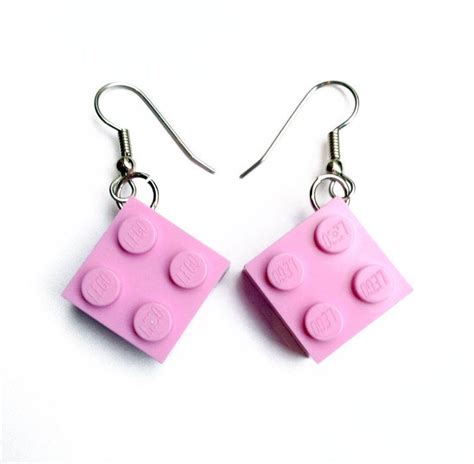 Lego Earrings Lego Earrings Homemade Earrings Diy Lego Earrings